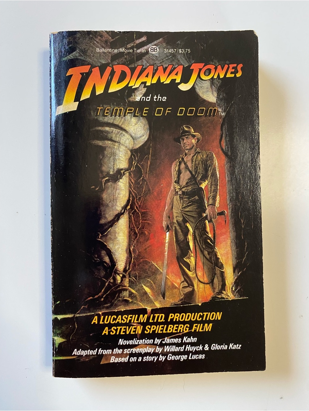 Indiana Jones and the Temple of Doom by James Kahn (Paperback, 1984)